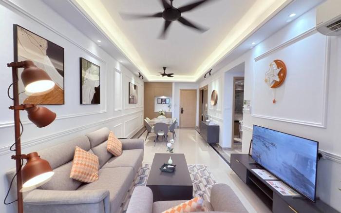 Garden Seaview 2BRunit at R&F Seine Region by ANJU
