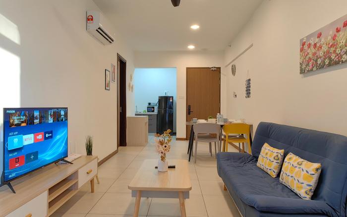 Near Airport|FreeParking|KAvenue|Family Room 6 Pax