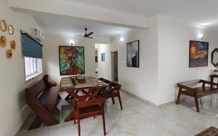 Elysee Homestay 7 - 3BHK Flat, Thrissur - Onyx