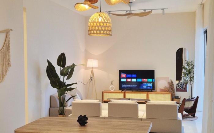 [Modern Sea View & City skyline] - 3 Rooms 6 Pax