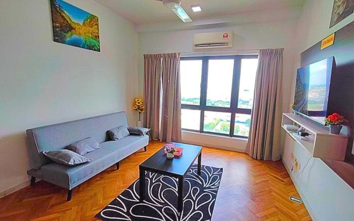 1R1B Cozy Emira Home|4min to Aeon Big|6 Pax|Wi-Fi