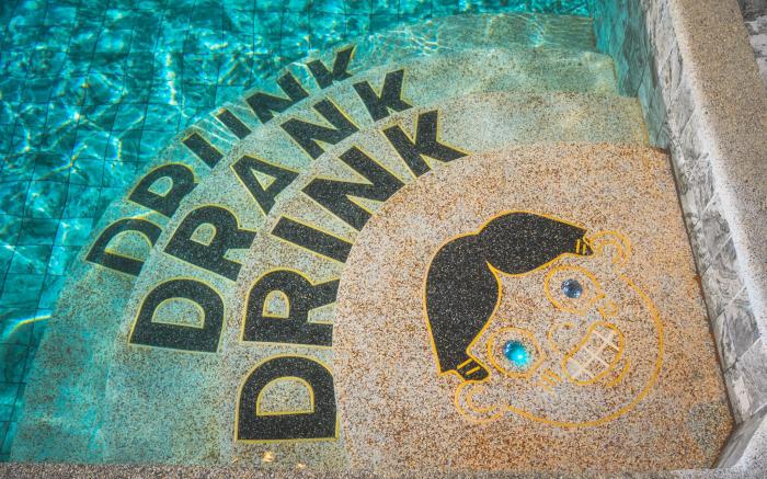 The Hidden Gem Pool Villa X Drink Drank Drunk