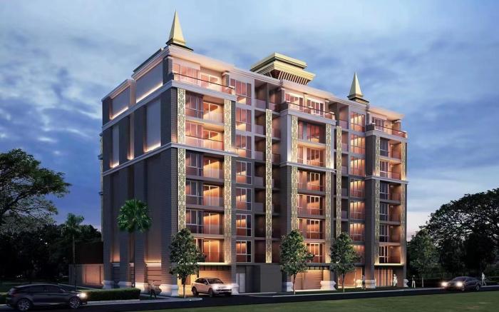 清迈市中心豪华公寓Erawan 1 bedroom#