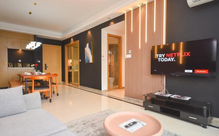 【New】R&F d'Luxe Suite【Private BBQ |High Floor 47】