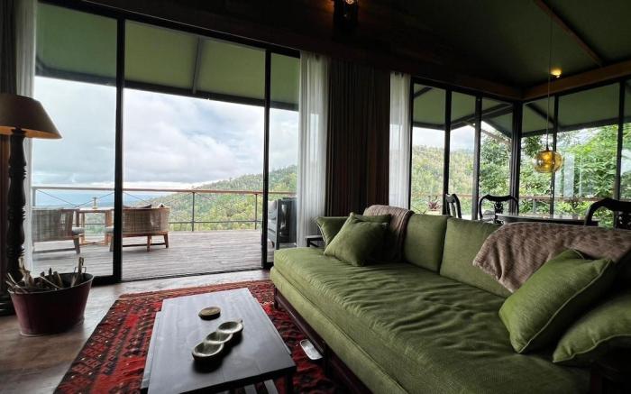 Waterfall Lodge Wood-Fire place, Sauna & Ice-Bath