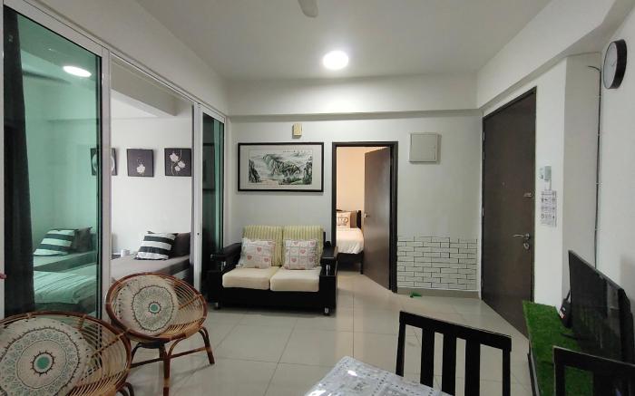 Ipoh Town The Majestic Condo 2 Bedrooms for 5 pax