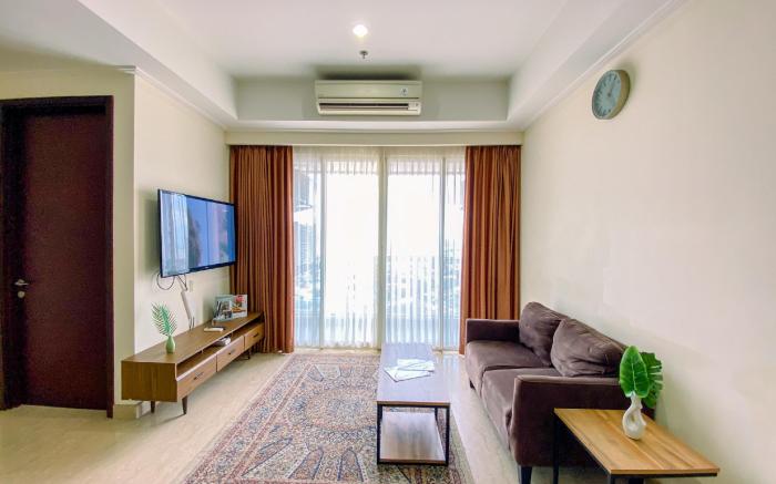 Spacious 3BR at Menteng Park Apartment By Travelio