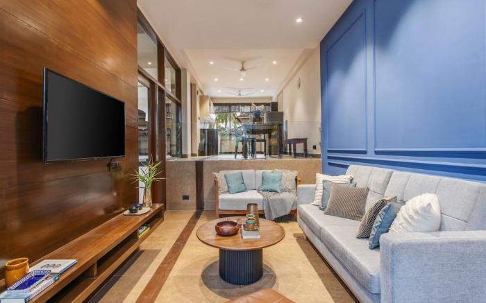Sereno Brisa 3bhk Pool near Calangute field view