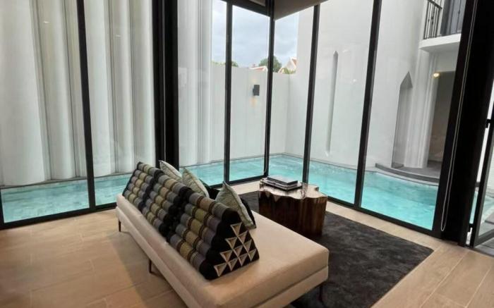 Pattaya loft private pool villa/modern Thai design