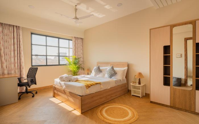 ELIVAAS Kamerios Maris 1BHK Apartment with Jacuzzi