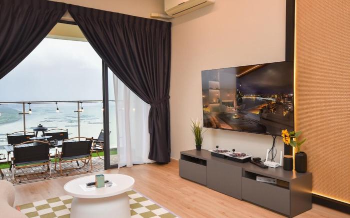 【Full Seaview】d'Rattan Exclusive Suite @ Danga Bay
