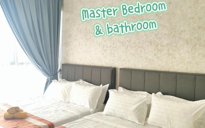 16Johor, nearCIQ, Danga bay Free parking 3BR@15pax