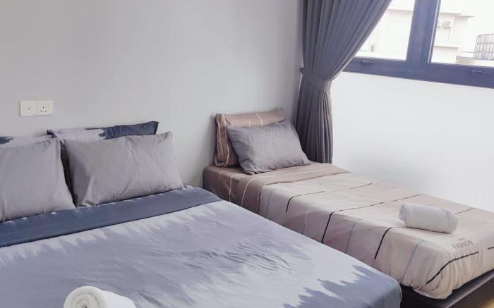 27Johor, nearCIQ, Danga bay Free parking 3BR@15pax