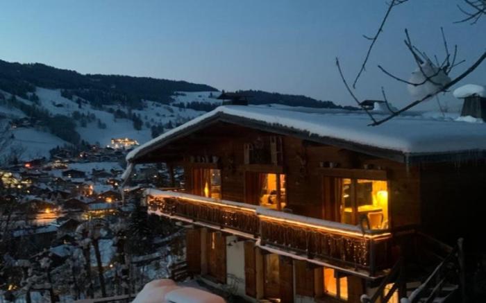Luxueux Chalet Baron Megève.vue.Jaccuzi.pour 12