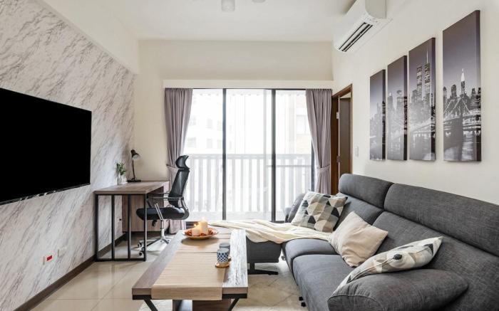 Stylish & Comfortable 2B1bLK, 5 Min to Ximen MRT