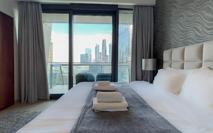 Elite LUX Holiday Homes - 3BR Full Burj Khalifa & Fountain Views in Downtown