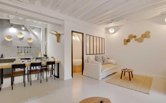 Magnificent apartment -2BR-4P- Le Marais
