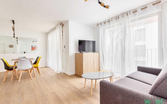 Modern Apt with Balcony -6P-Proche Disney/Paris
