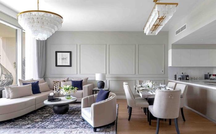 Luxurious 4BR, Burj Khalifa & full fountain view