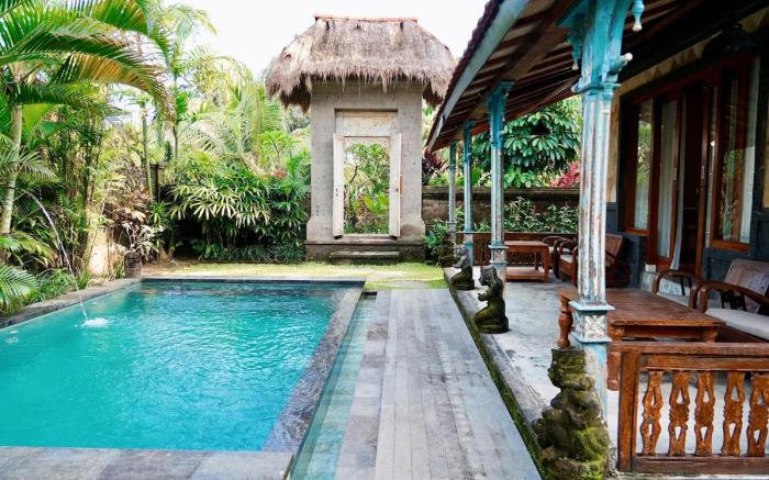 Serene Balinese - Mezanine villa in Ubud