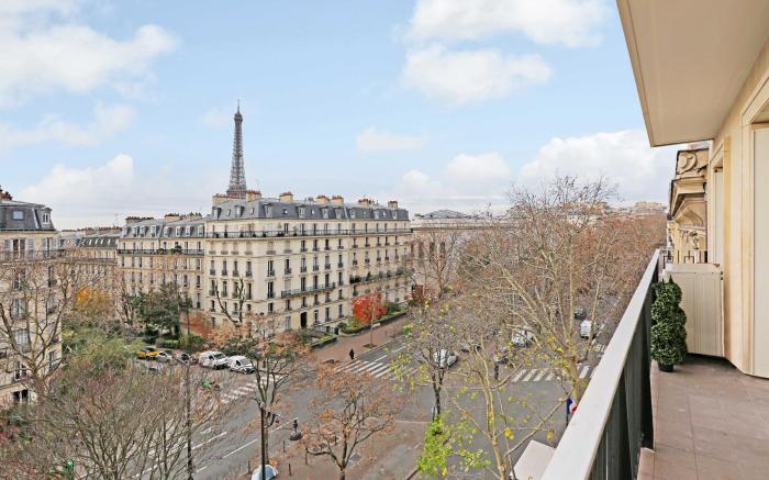 Spacious apartment - 3BR/8P - Eiffel Tower