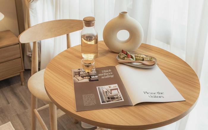 Sunbeams Weave Through a Zen Haven