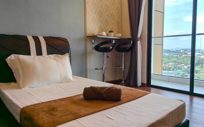 High Floor|Near Airport|Cozy Room|K Avenue 4 Pax
