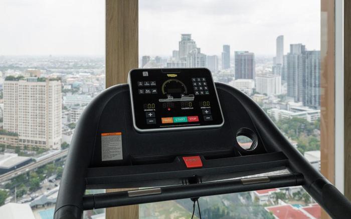 bts ekkamai 100m 无边泳池公寓 出行方便 智能电视 二房 -2