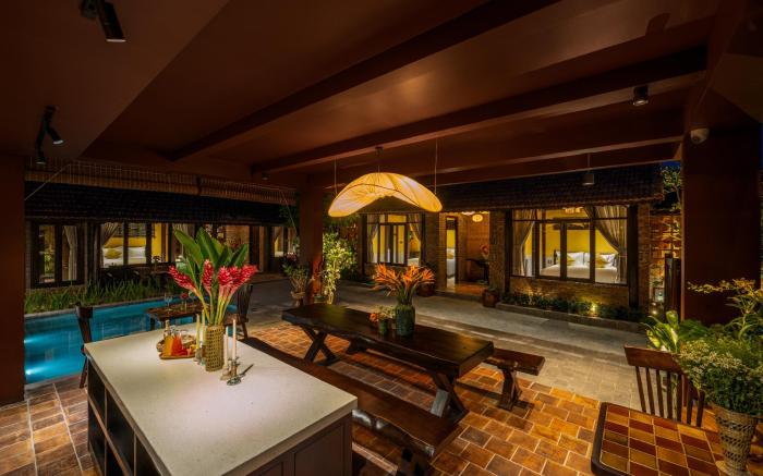 Demin Villa Hoi An Pool and BBQ Garden