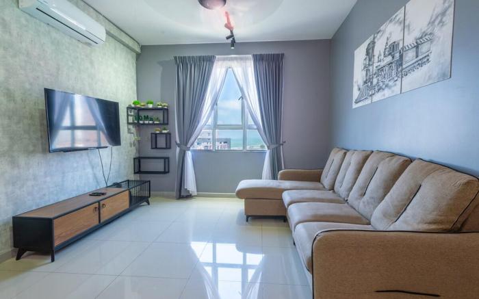Infinity sea view pool/Beach View/3Rooms/2Parkings