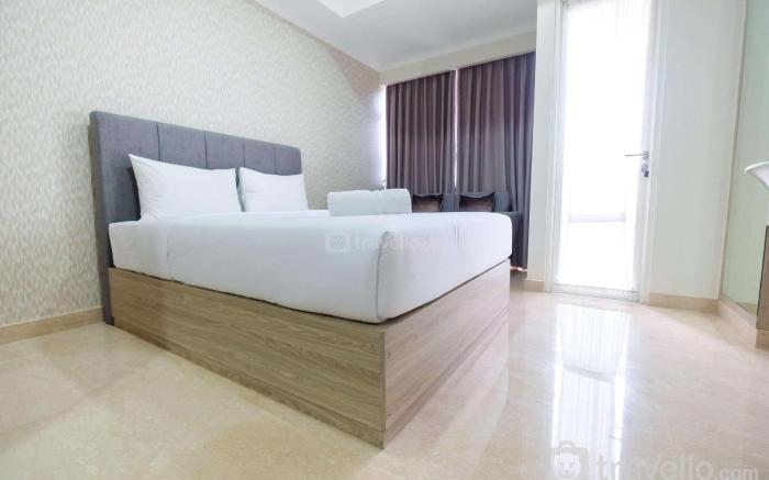 Minimalist Studio Menteng Park Apt By Travelio
