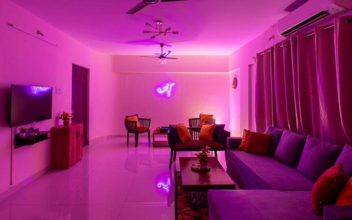 Spacious, Stylish, Higher Floor 3bhk Apt near BKC