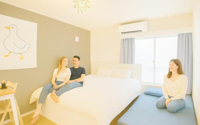 New!#편의점10초#신주쿠2분#신오쿠보역5분#39㎡#3명#부엌침실#아늑한아파트#고급침대