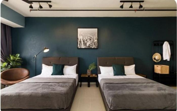 Blue Lagoon~Tamarind-2Queed Bed|WIFI~NETFLIX]parki