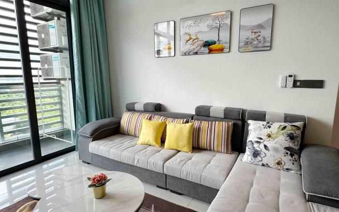 Green Haven Sea Blue Deerscape Two Bedroom