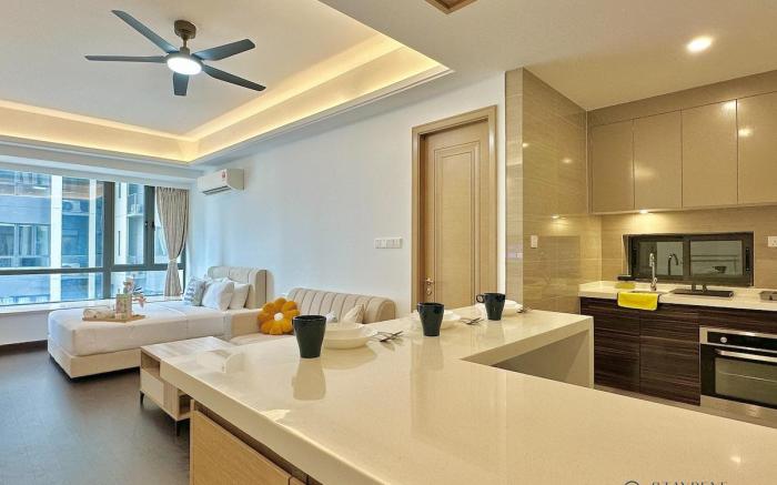 R&F Seine Region•Cozy Studio/2Pax/Near CIQ