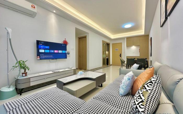 R&F Seine Region•2 Bedroom/4Pax/Balcony/SeaView