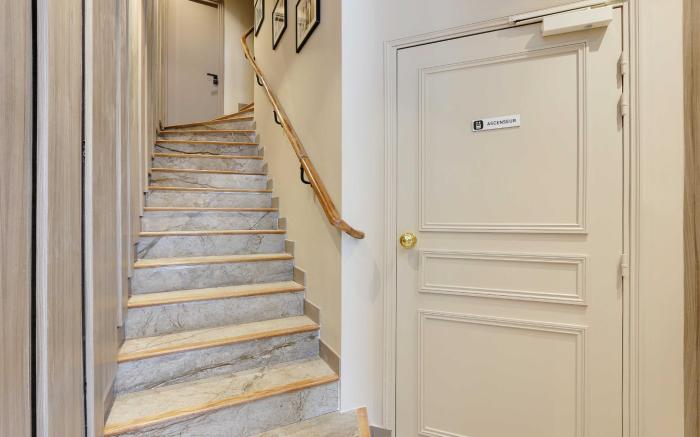 Modern 2BD/6P apartment with A/C - Bastille