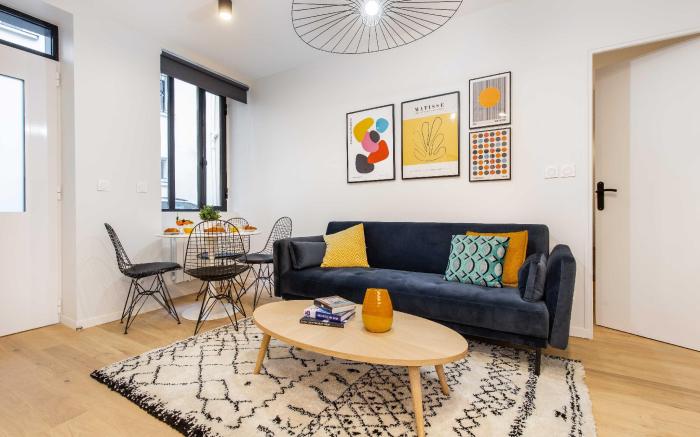 Charming apartment - 2BR/6P - Grands Boulevards