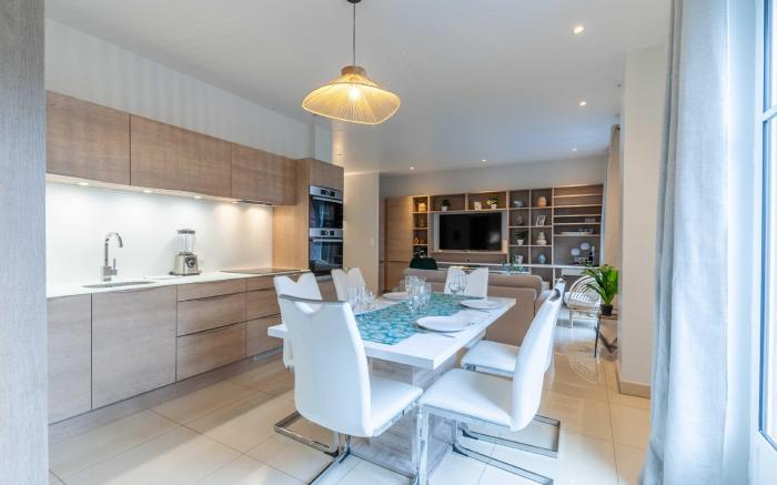 Luxurious 2 bedroom duplex on Place Morny