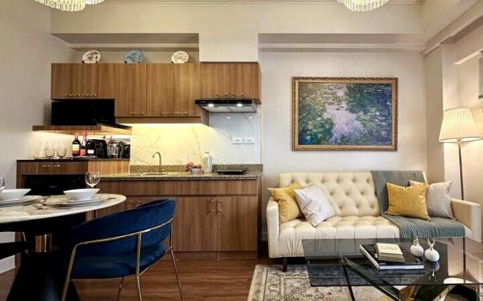 Elegant Paris-inspired 1BR, 38th flr w/ view