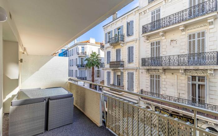 Nice apartment with balcony - Center Cannes 1BR/4p