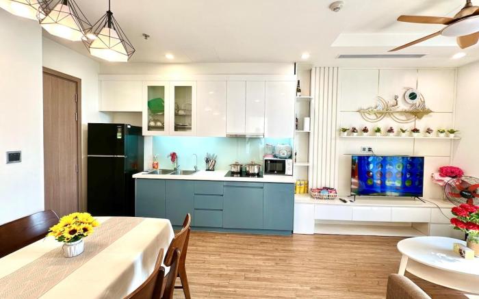 'Delux 2-bedroom In Vinhomes, Near Grand Plaza