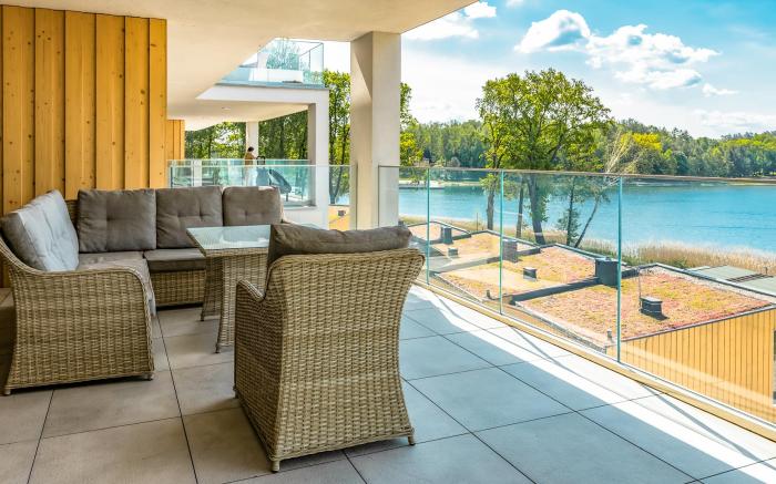 Apartament A205 z jedną sypialnią Giżycko