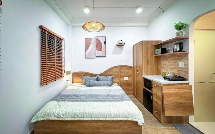 H” Home : Căn hộ mới, có ban công thang máy quận 1