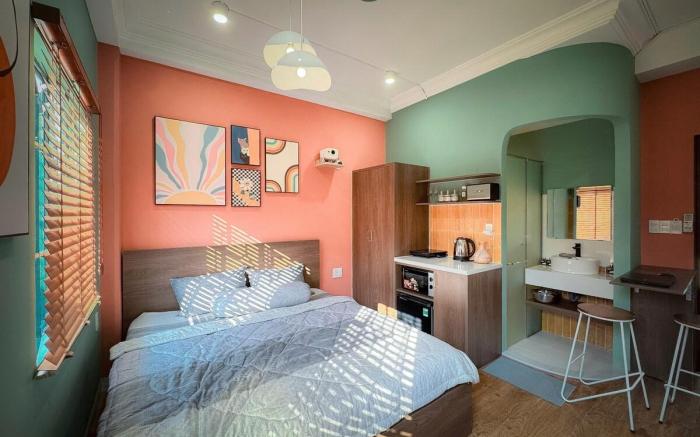 H” Home : Căn hộ mới, có ban công thang máy quận 1