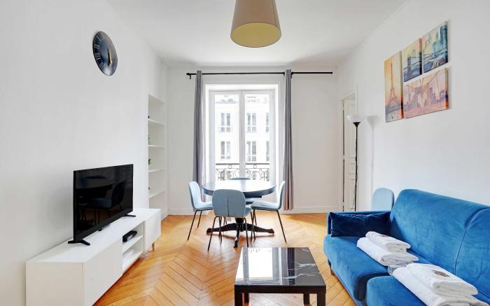 Superb Flat -2BR/6P- Rue Réaumur/Bonne-Nouvelle