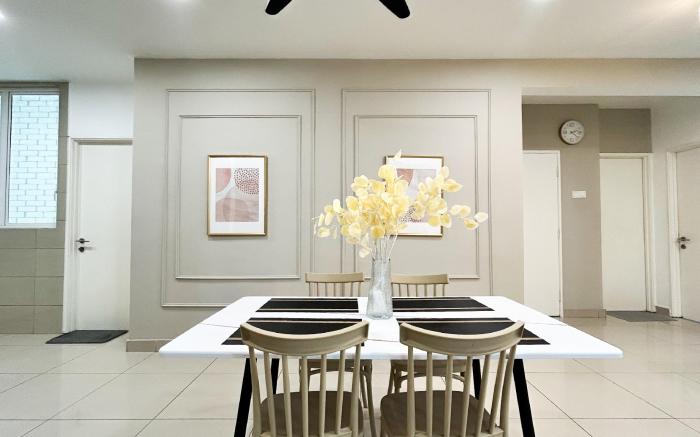 Nordic Zetapark 3 bedroom | Wi-Fi | 9 Pax