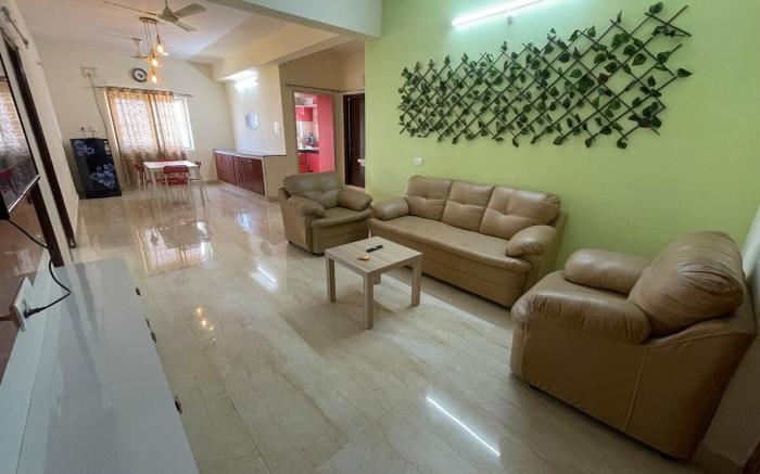 Beautiful 3BR at Kukatpally YJn. power backup/AC