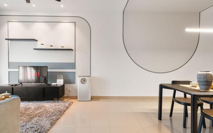 Sydney Sunset 3BR M Vertica Near MRT+WiFi+Netflix